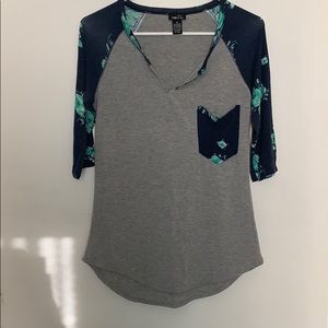 A pretty floral t-shirt